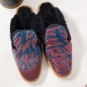 Brand New Gorgeous Butterfly mules by free people